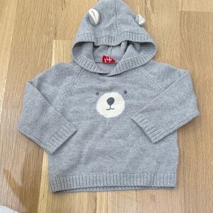 Il Gufo Gray Bear sweater for Kids